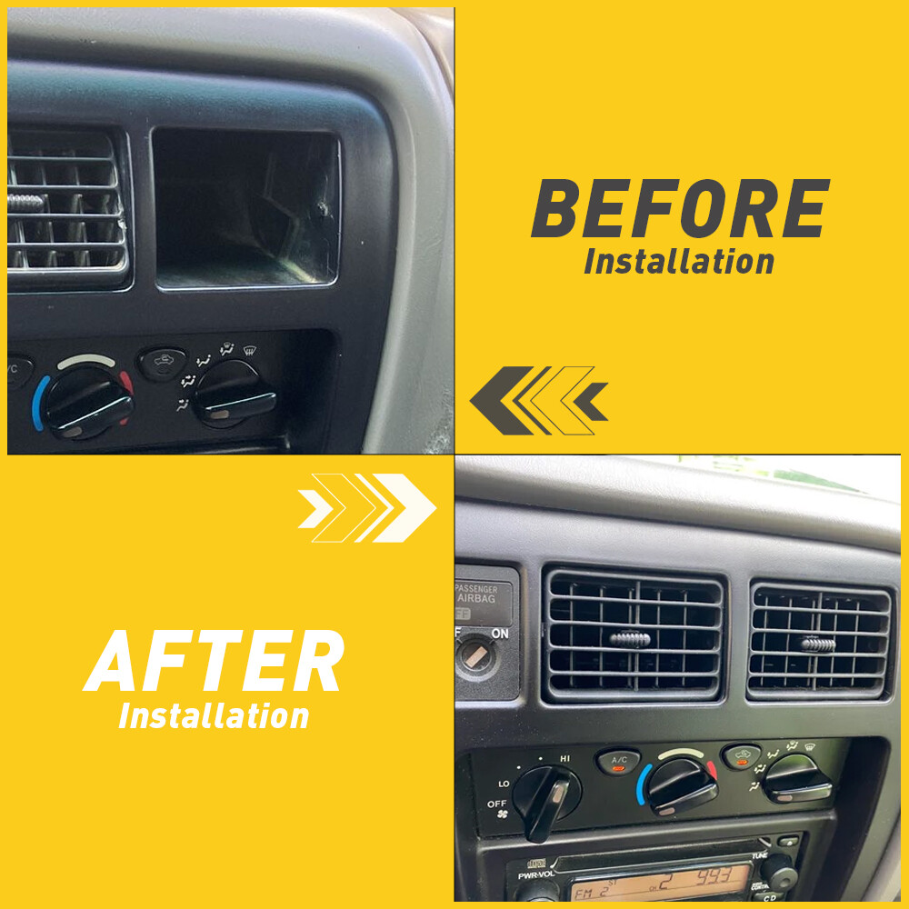 Front Air Grille Center Dash Ac Vent For Bmw 530i 3.0l 2 Cco | Meses Sin Interés - Foto 6