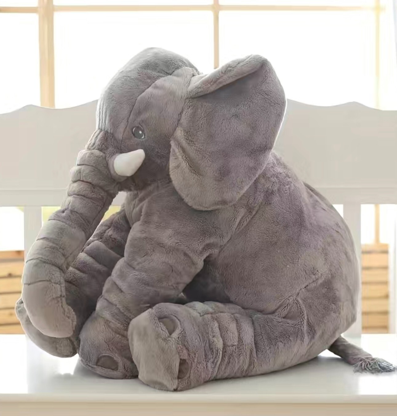 Huggable Jungle Elephant Plush Cuddle Toy Teddy