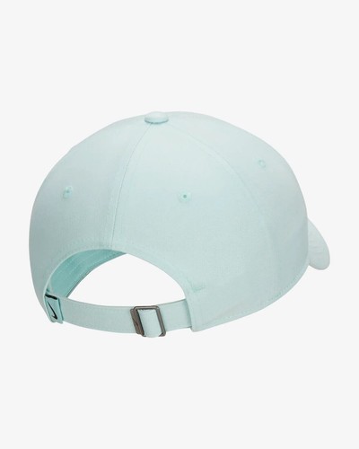 Nike Club Unstructured Swoosh Hat Size L/XL Jade Ice Black Cap FB5369 346 NWT - Picture 2 of 2