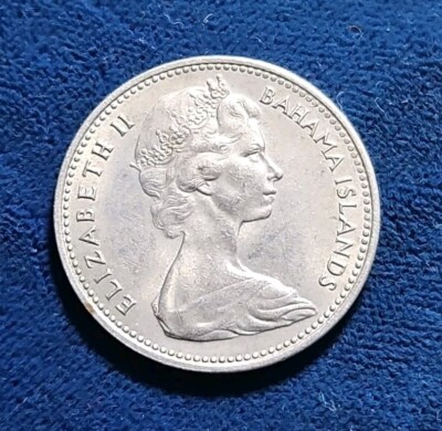 Bahamas 5 Cents 1966 Copper-Nickel ( KM.#3 ) | eBay