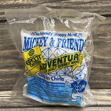 Vtg Chip In China Adventures Epcot Center McDonalds Happy Meal Toy 1993 Disney