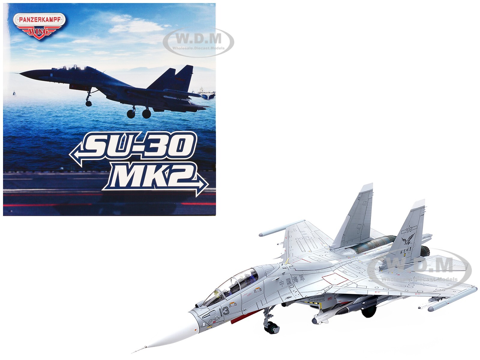 САМОЛЕТ SUKHOI SU-30MKK FLANKER-G №13 PLAAF 1/72 ПРОИЗВОДСТВА PANZERKAMPF 14645 PE13