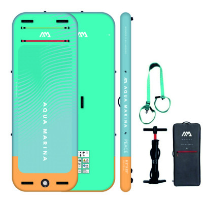 Aqua Marina SUP Peace 8.2 Yoga Stand Up Paddle Board SET