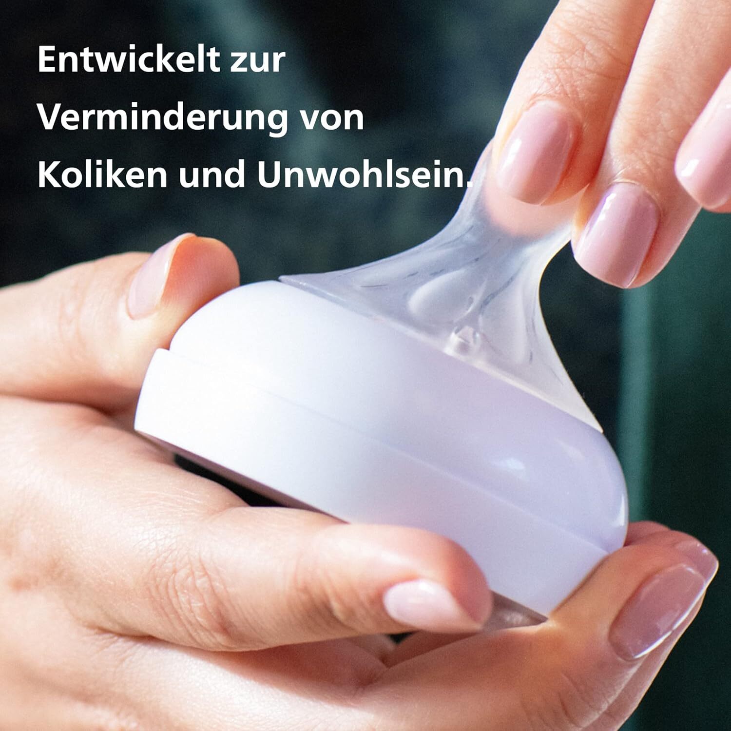 Philips Avent Babyflaschen aus Glas Geschenkset für Neugeborene Natural Response