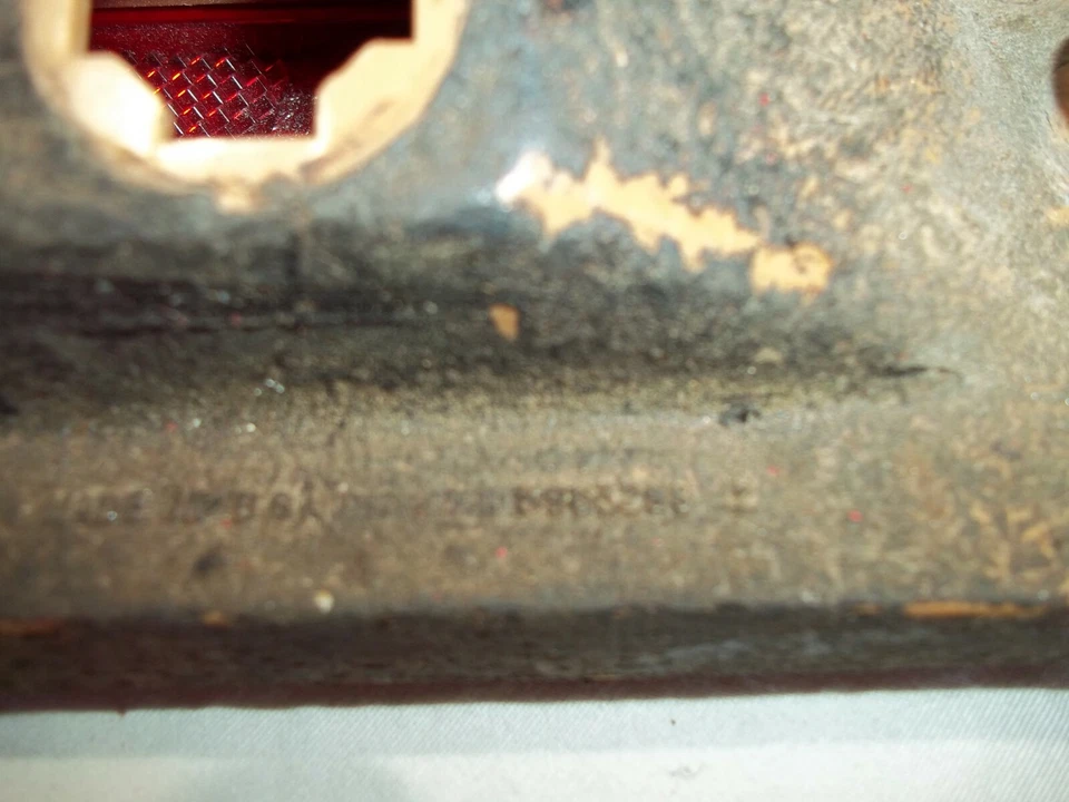 71 72 Delta 88 rear side marker light lens w. bezel molding cover good studs - Image 4 of 4