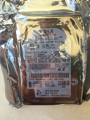 *New* IBM DYLA-28100 (03L5658) 8GB, 2.5'' IDE Internal Hard Drive
