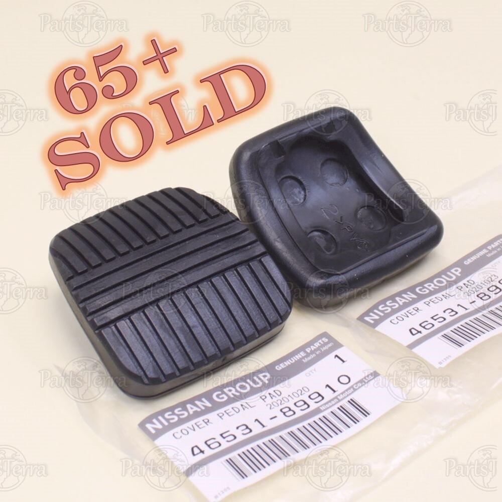 New Genuine OEM Nissan / Infiniti Clutch & Brake Pedal Pads