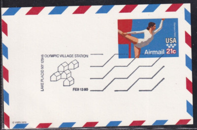 USA Sport Olympiade Lake Placid Olympisches Dorf, Lake Placid 13.02.80