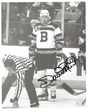 DAVE REID Signed 8x10 Photo BOSTON BRUINS MAPLE LEAFS AVALANCHE