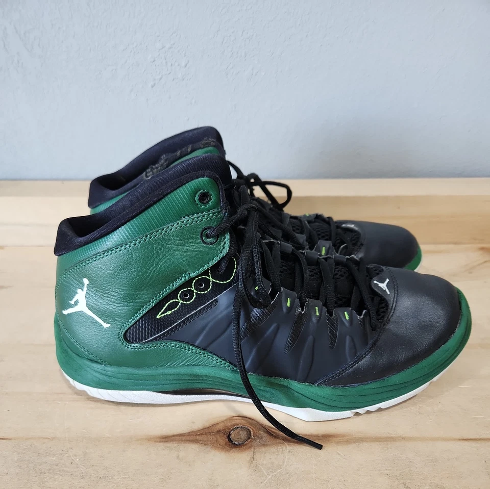 Nike Air Jordan Prime Fly Black Electric Green Men's Size 9.5 Basketball Shoes - Image 2 of 4