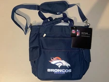 Denver Broncos NFL Activo Cooler Tote Navy Blue NWT