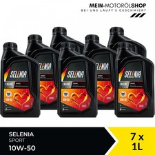 Selenia Sport 10W-50 Abarth Performance Motoröl 7x1 Liter = 7 Liter