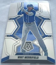2022 Panini Mosaic Baseball Whit Merrifield Kansas City Royals base card #72