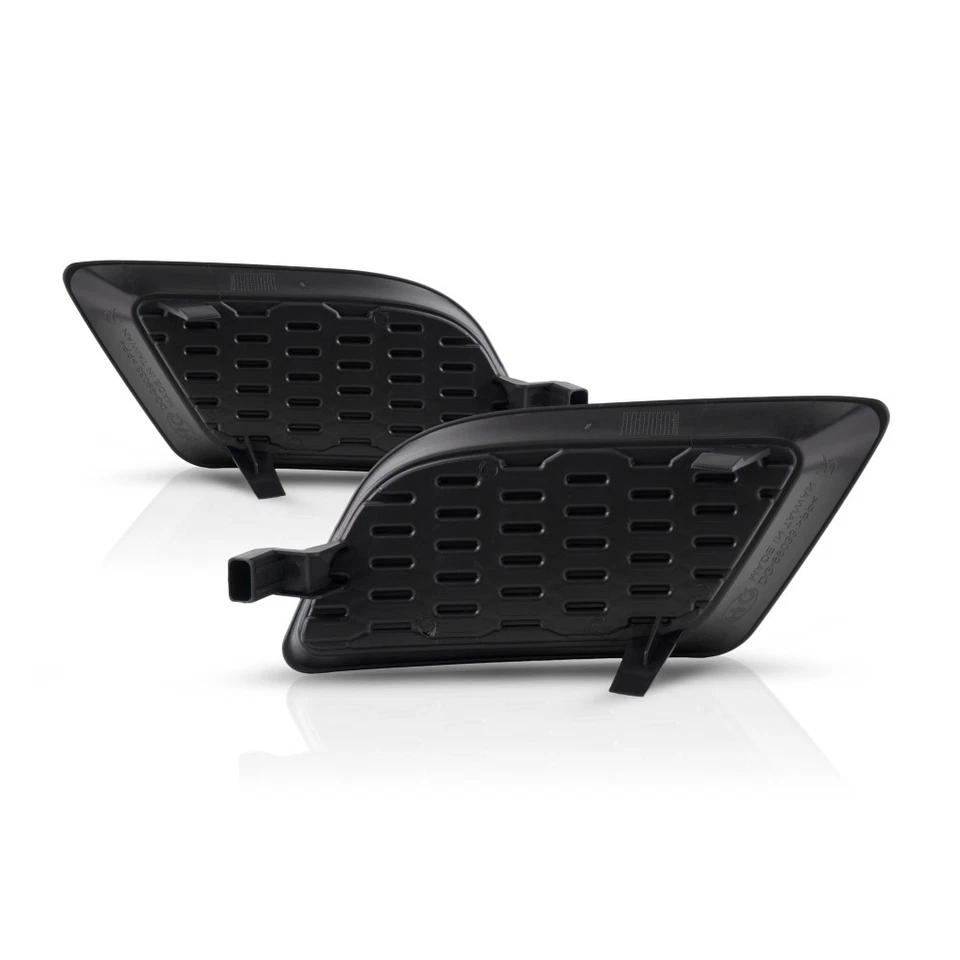 For Dodge Charger Fog Light Cover 2011-2014 Driver & Passenger Pair Black Foto 2 de 4