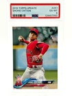 Shohei Ohtani - (RC) - 2018 Topps Update - PSA 6, Angels/Dodgers, Card #US1