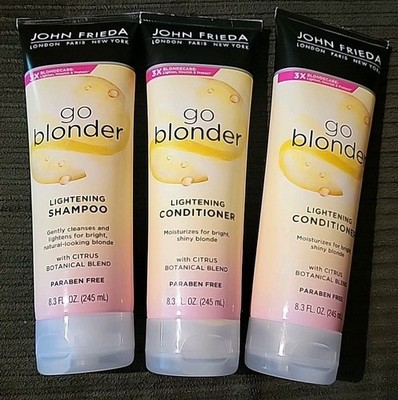 John Frieda Go Blonder Lightening (1) Shampoo (2) Conditioner 8.3oz