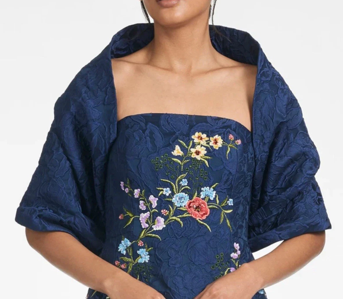 UNDERCOVER Abito Sachin & Babi Belle Midnight taglia 12 us intime ottimeioni con conalle scialleio abbracci