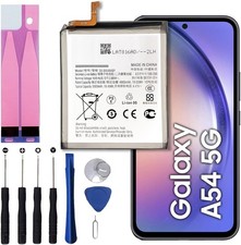 Replacement Battery for Galaxy A54 5G A34 5G 5000mAh EB BA546ABY Battery for M