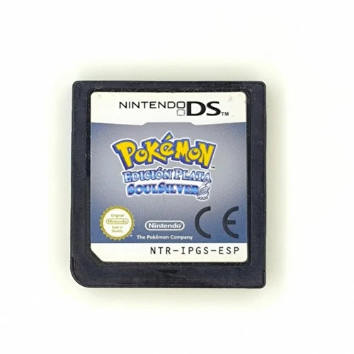 Pokemon SoulSilver Version ESP Nintendo DS, 2010 Authentic