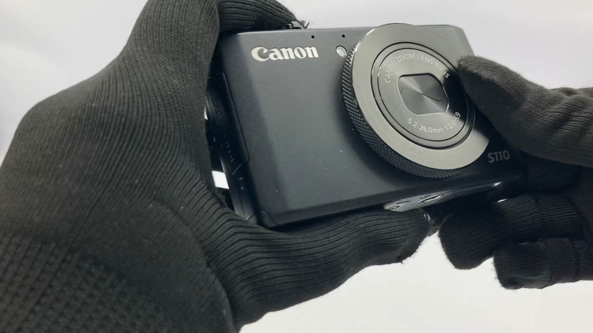 Excellent Canon PowerShot S110 Digital Compact Camera black JAPAN