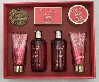 Baylis & Harding Midnight Cherry Luxury Pamper Gift Set