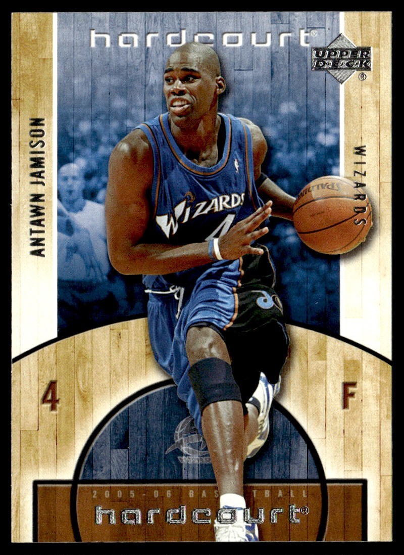 2005-06 Upper Deck Hardcourt Antawn Jamison Washington Wizards #88