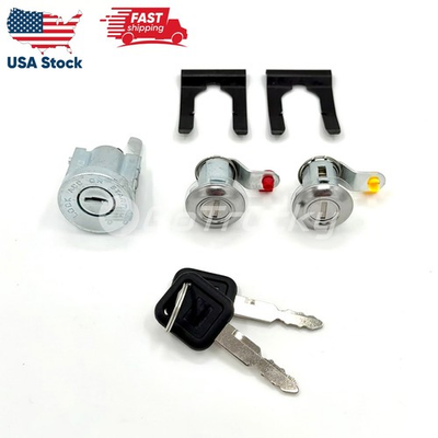 #ad Ignition Cylinder amp; Door Lock Set For ISUZU NRR NPR NPR HD NQR 1993 07 $24.00