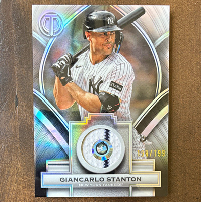 2026 Topps Tribute Giancarlo Stanton Stamp Approval Relic /199 Yankees 198/199