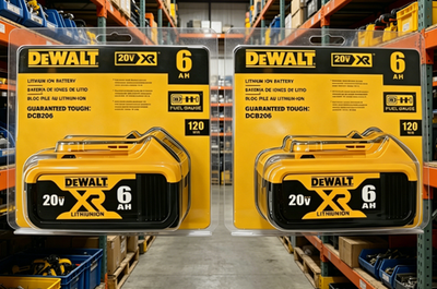 #ad 2pc DEWALT 20V Max Premium 6Ah Lithium Ion Battery Charger $88.88
