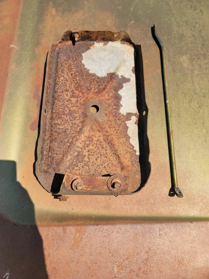 1972-1977 Dodge Ramcharger D100 W150 D250 D350 BATTERY TRAY TREY HOLDER BASKET - Image 2 of 4