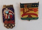 Vintage Olympic Pin Lot 1988-96, Atlantic Coca Cola, Calgary, Barcelona Basketba — photo 2