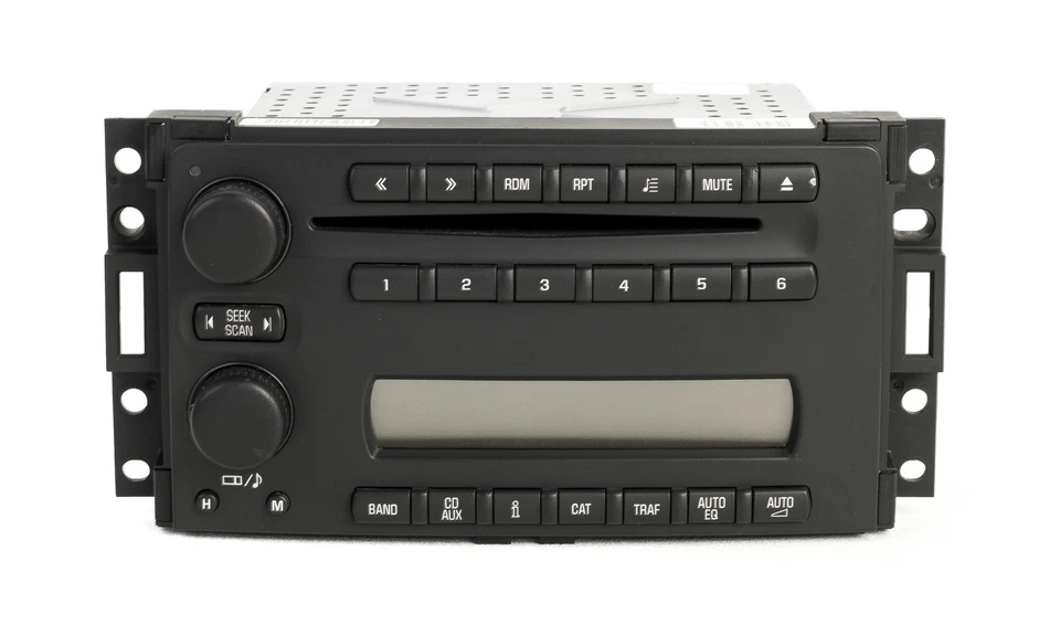 Chevrolet Uplander 2005-07 Saturn Relay OEM único AMFM radio CD 15209242 Foto 2 de 4