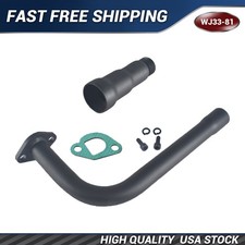 3 Stage Exhaust Header Pipe For Coleman CT200U 212cc 196cc Go Kart Mini Bike