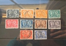 Canada QV 1897 Jubilee part set used - ten values to 50 cents.