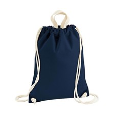 Westford Mill Nautical Plain Drawstring Bag BC5493
