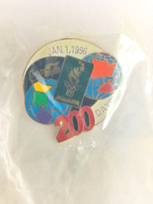 Vintage 1996 Atlanta Olympics Hat Lapel Pin 200 Days Jan 1, 1996 Vintage
