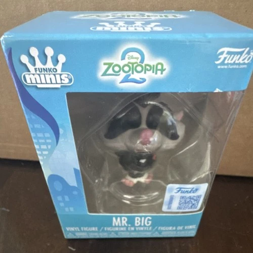 Funko Minis Mr. Big Zootopia 2 Exclusive Vinyl Figure Disney Animation