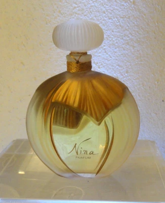 FLACON CRISTAL SIGNE LALIQUE NUMEROTE - ANCIEN FLACON NINA DE NINA RICCI - - Photo 1/4