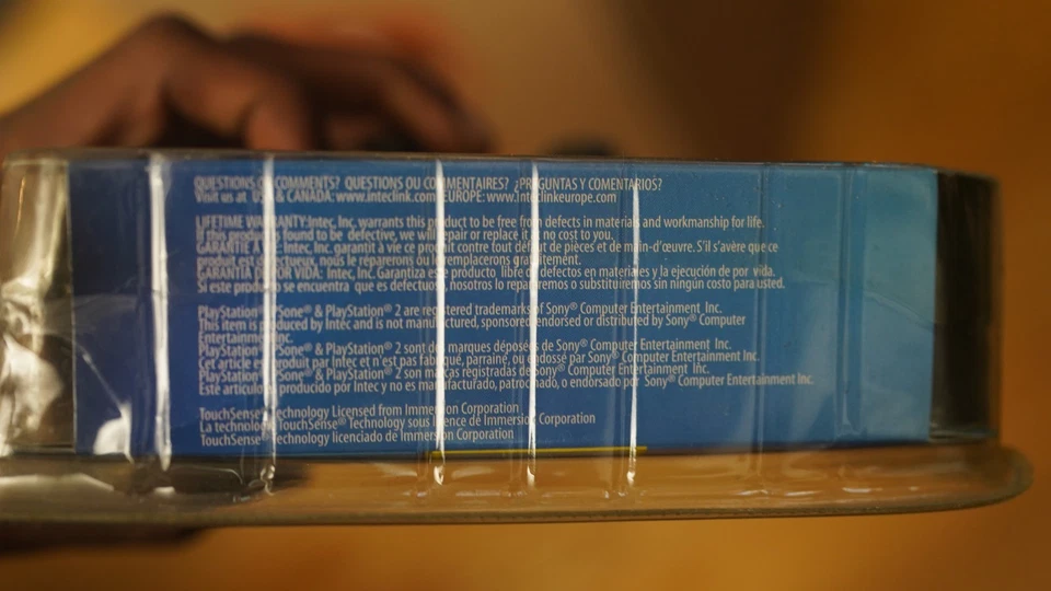 INTEC TURBO SHOCK 2 PLAYSTATION PS2 CONTROLLER TURBOSHOCK FACTORY SEALED - Image 3 of 4