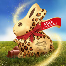 Lindt Gold Bunny Milk Chocolate Animal Print 100G (Pack Of 2)- Easter Egg 2026