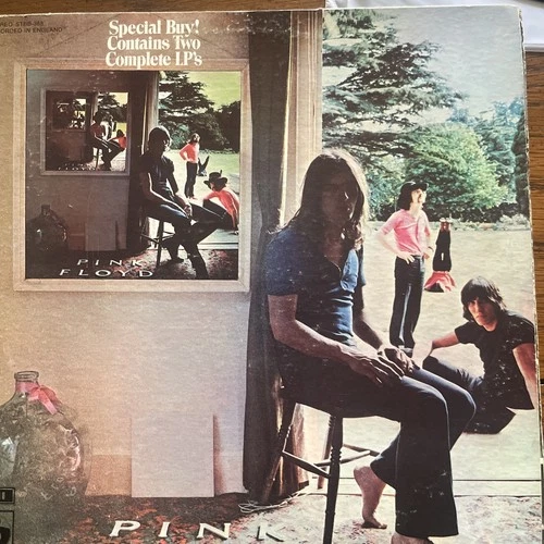 PINK FLOYD Ummagumma LP 1969 HARVEST US STBB-388 Double LP VG