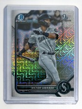 Victor Labrada 2022 Bowman Chrome 1st #BCP-150 Rookie Mojo Refractor - Mariners