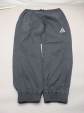 Reebok Size M Womens Elastic Waist Drawstring Windproof Jogger Track Pants 315
