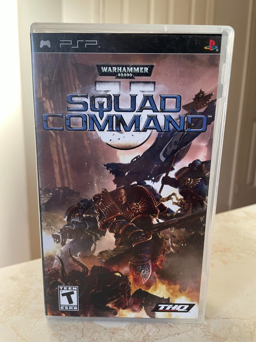 Warhammer 40,000: Squad Command (Sony PSP, 2007) CIB