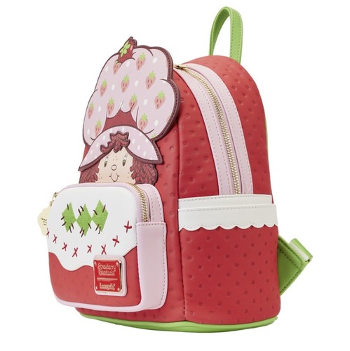 ๐ฅ Loungefly Strawberry Shortcake Cosplay Mini Backpack IN HAND BRAND NEW SEALED - Picture 2 of 7
