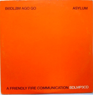 BEDLAM AGO GO Asylum ( 3 Track UK Promo CD ) BDLMP3CD