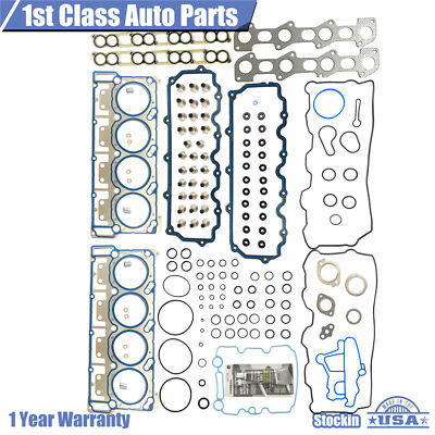 MLS Cylinder Head Gasket Set W/ 18mm Dowel Pins For Ford E-350 F-250 6.0 26374PT