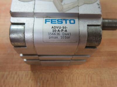 Festo ADVU-50-10-A-P-A Compact Cylinder 156636 | eBay