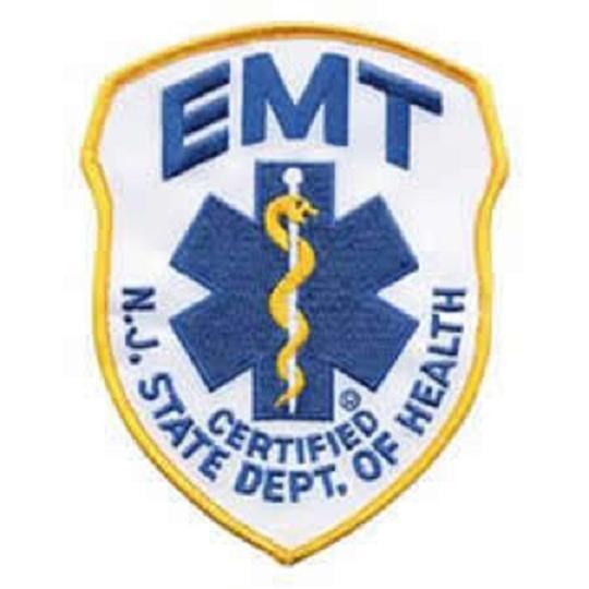 Max 60% OFF NJ EMT Emergency Medical Technician Product #5338 Patch Shoulder