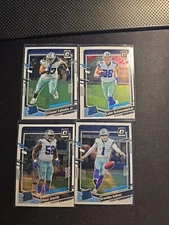 2023 Optic Football Dallas Cowboys Rated Rookie Lot